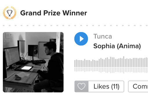 My music won a competition!